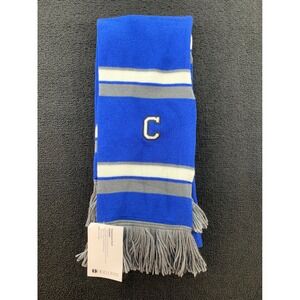 Holloway Blue C Letter College Academic Sports Scarf with Fringe‎